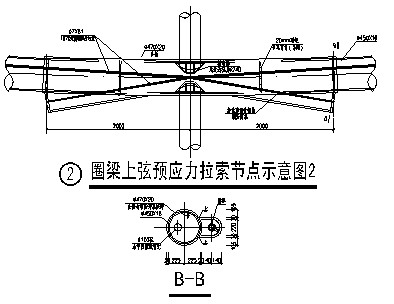 图13  预应力张拉节点详图